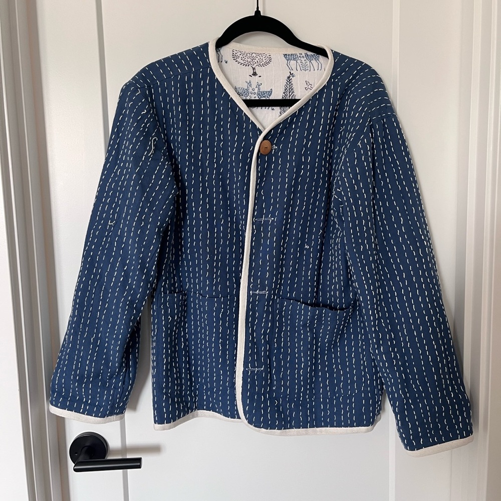 Emerson Fry Reversible India Quilted Jacket